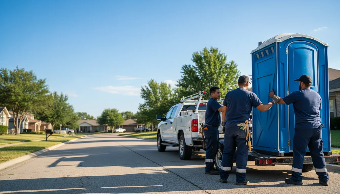 Portable Toilet Rental in Parkersburg, IL near me